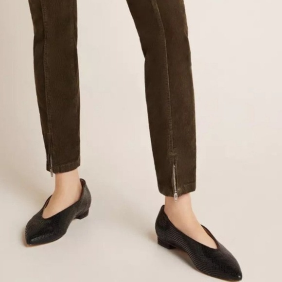 Closed by Free People "Lotti" Italian Brown Corduroy Utility Cargo Pants Size31 - Picture 12 of 15